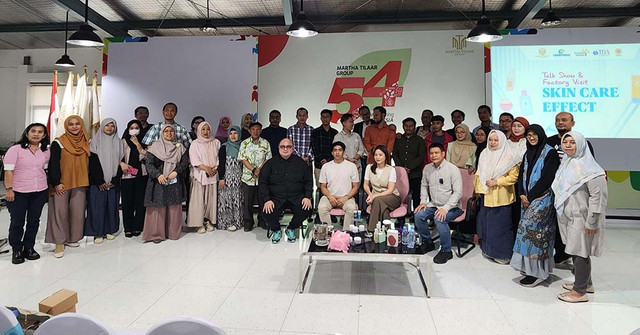 TDA Bekasi Jelajahi Industri Kosmetik, Kunjungi Pabrik Cedefindo