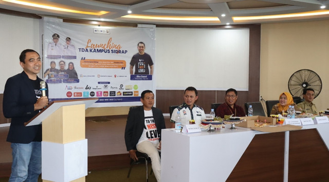 Eko Desriyanto Luncurkan TDA Kampus Sidrap di Universitas Muhammadiyah