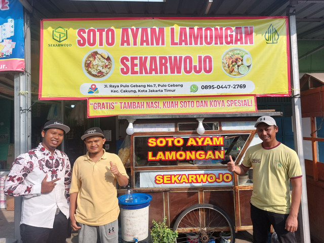 Mantapkan Jejaring UMKM, TDA Jaktim Kunjungi Soto Lamongan Sekarwojo di Pulogebang