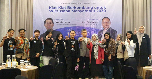 Siap Sambut Wirausaha 2030, TDA Kabupaten Bogor Langsungkan Seminar UMKM Inspiratif