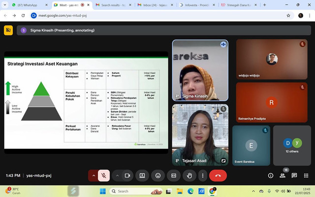TDA Jakarta Timur Gelar Webinar Strategi Kelola Arus Kas untuk Bisnis Stabil