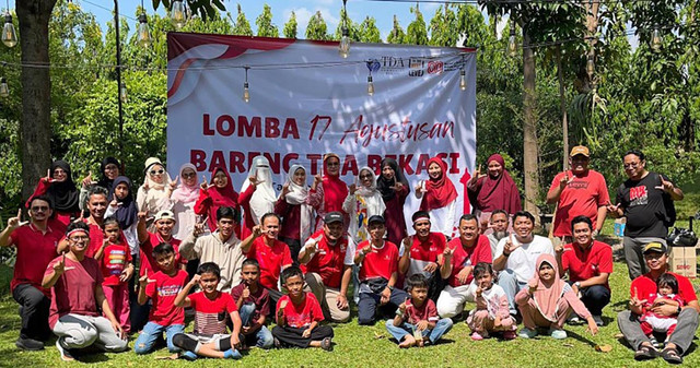Meriahkan HUT ke-80 RI, TDA Bekasi Langsungkan Perlombaan 17 Agustus Penuh Kebersamaan