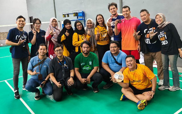 TDA Jakarta Timur Selenggarakan Turnamen Badminton 2025 untuk Meriahkan Perayaan HUT RI ke-80