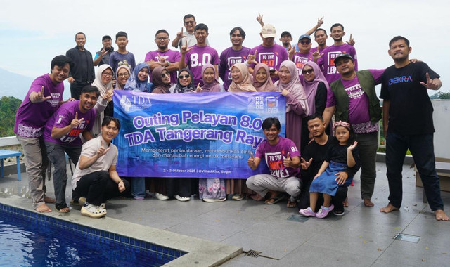 Outing Pelayan 8.0 TDA Tangerang Raya, Momentum Kolaborasi dan Tumbuh Bersama