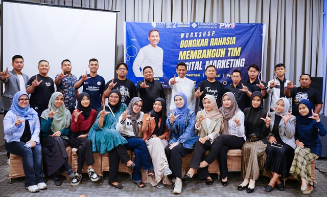 TDA Palembang Langsungkan Workshop “Bongkar Rahasia Membangun Tim Digital Marketing”