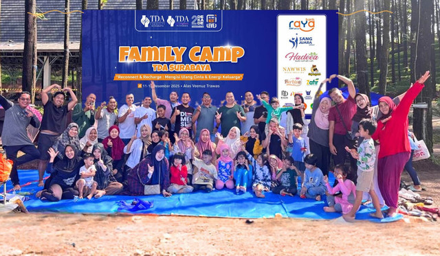 TDA Surabaya Mantapkan Keharmonisan Keluarga Lewat Family Camp di Trawas
