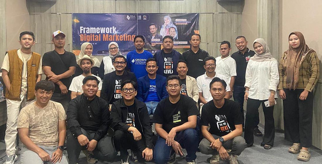 Kopi Darat (Kopdar) TDA Banjarmasin #9 Bahas Framework Digital Marketing untuk UMKM