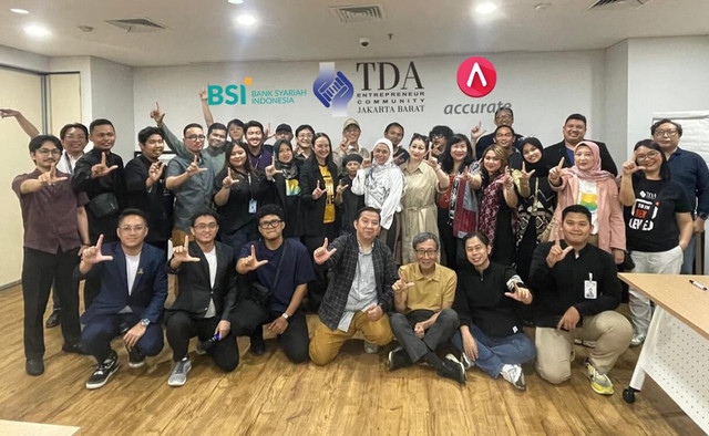 TDA Jakarta Barat Hadirkan Business Matching Inovatif Bersama BSI dan Accurate