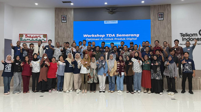 Workshop TDA Semarang x Indibiz Kupas Optimasi AI untuk Produk Digital