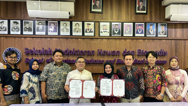 SKHB IPB dan Vetopet Animal Clinic Perkokoh Sinergi Pendidikan Kedokteran Hewan
