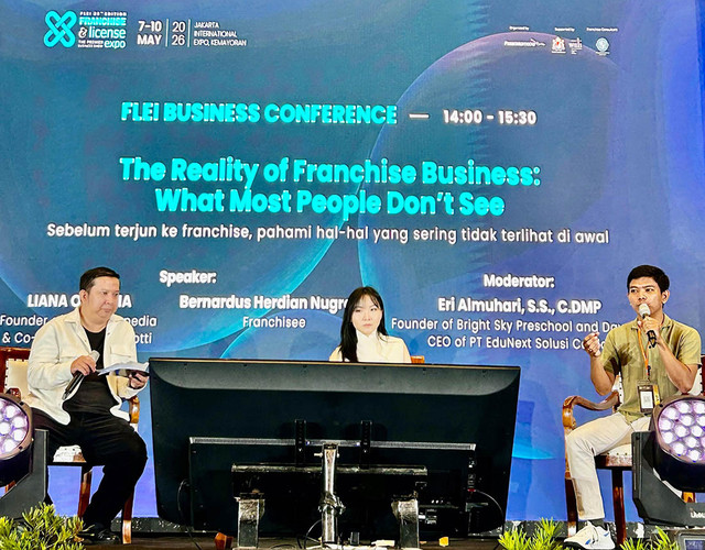 TDA Jakbar Dukung FLEI Business Show 2026, Eri Almuhari Diskusikan Realita Franchise
