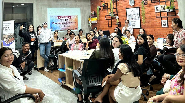 Kopi Darat (Kopdar) TDA Perempuan Denpasar Pacu Nanny Tingkatkan Kompetensi