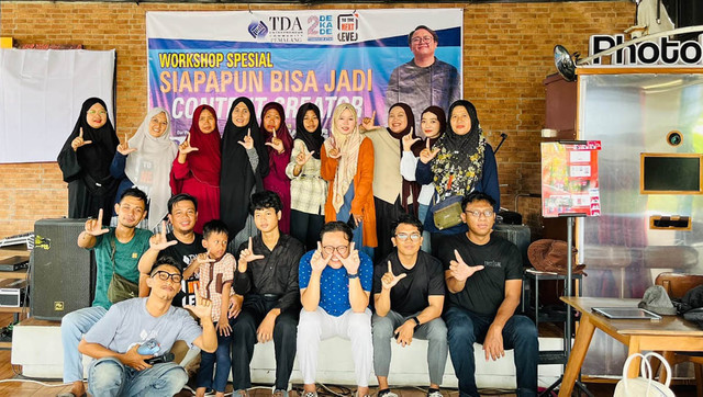 Peserta Didampingi 30 Hari, TDA Pemalang Sukses Helat Workshop Content Creator
