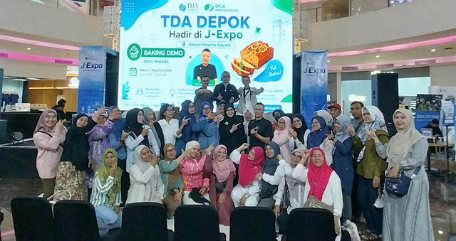 TDA Depok Isi J-Expo dengan Talkshow dan Demo Baking Pacu UMKM Naik Kelas