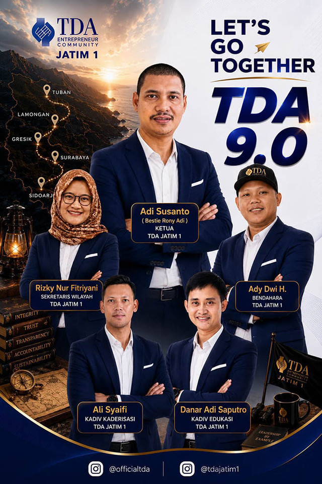 Selaraskan Program dengan TDA Pusat, TDA Jatim 1 Sukses Helat Rakor