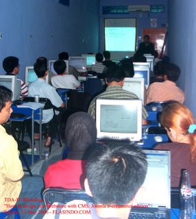 TDA-IT News: Laporan dari acara Workshop Joomla