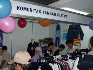 Foto TDA Action di Bazaar Milad PKS