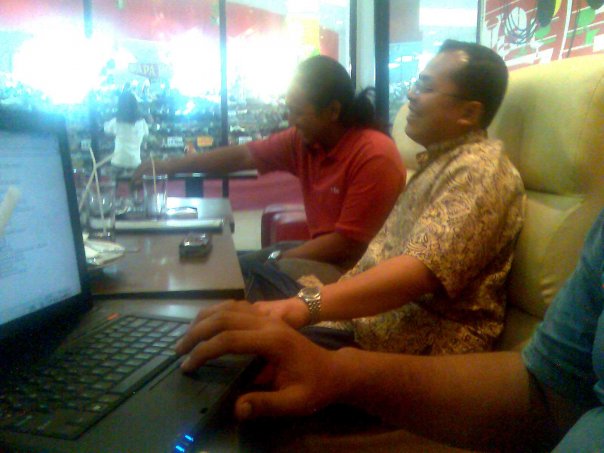 Kedatangan tamu dari KMM Cipasera
