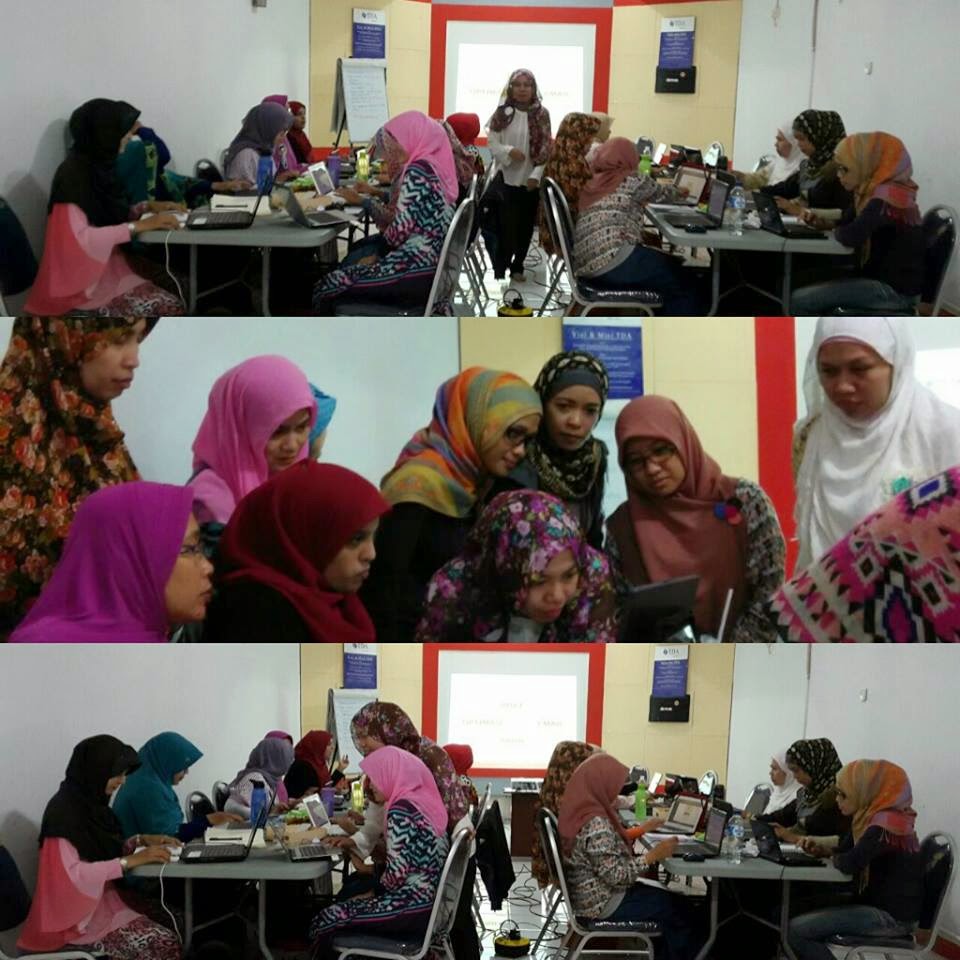 Serunya Belajar Internet Marketing bersama Member Perempuan TDA Bogor Raya