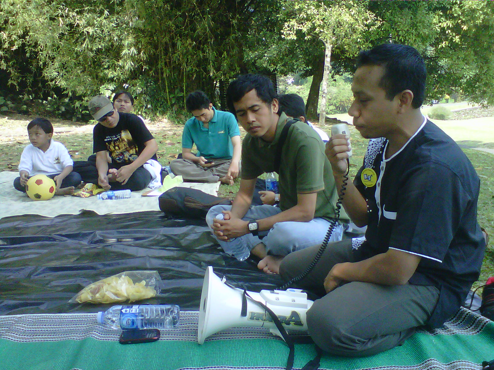 Silaturahmi sambil hirup O2 : Hal Bil Hal TDA Bogor 2012