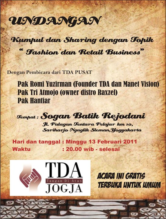 Founder TDA di Yogya