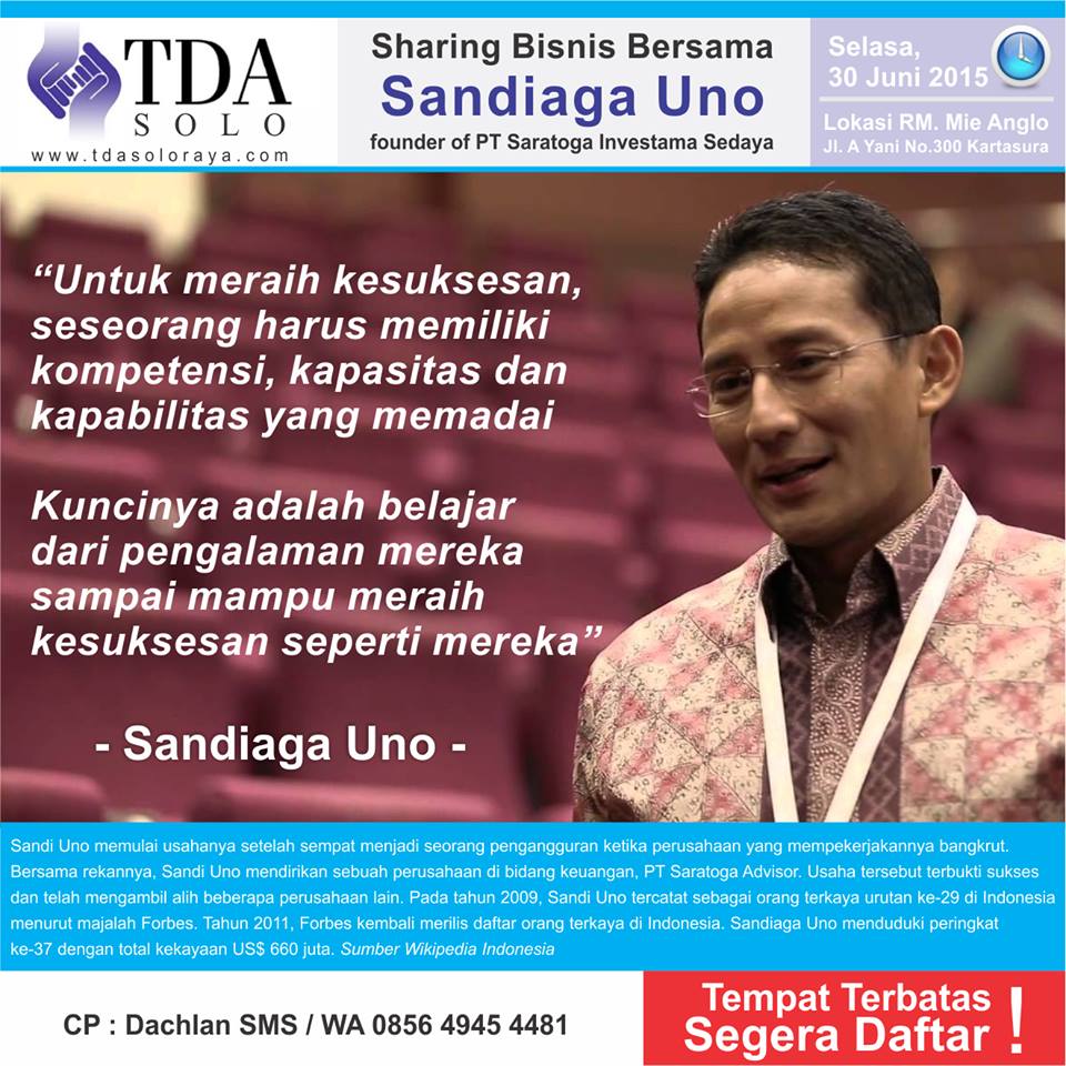 Buka Bersama dan Sertijab Ketua TDA Solo