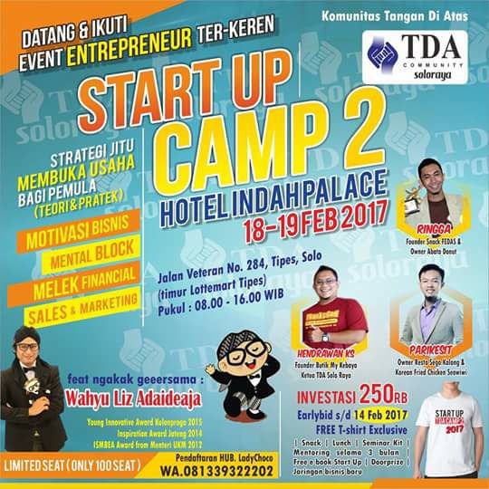 STARTUP CAMP 2 TDA Soloraya