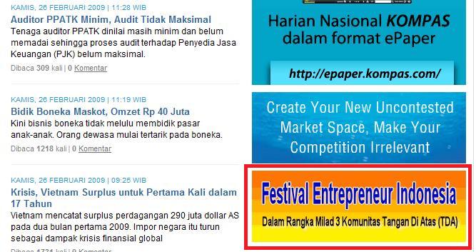 Milad TDA di Detik.com dan Kompas.com
