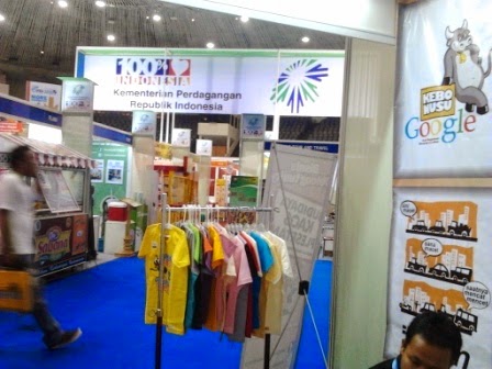 Gaya Backpaker Ikut Pameran di Jakarta