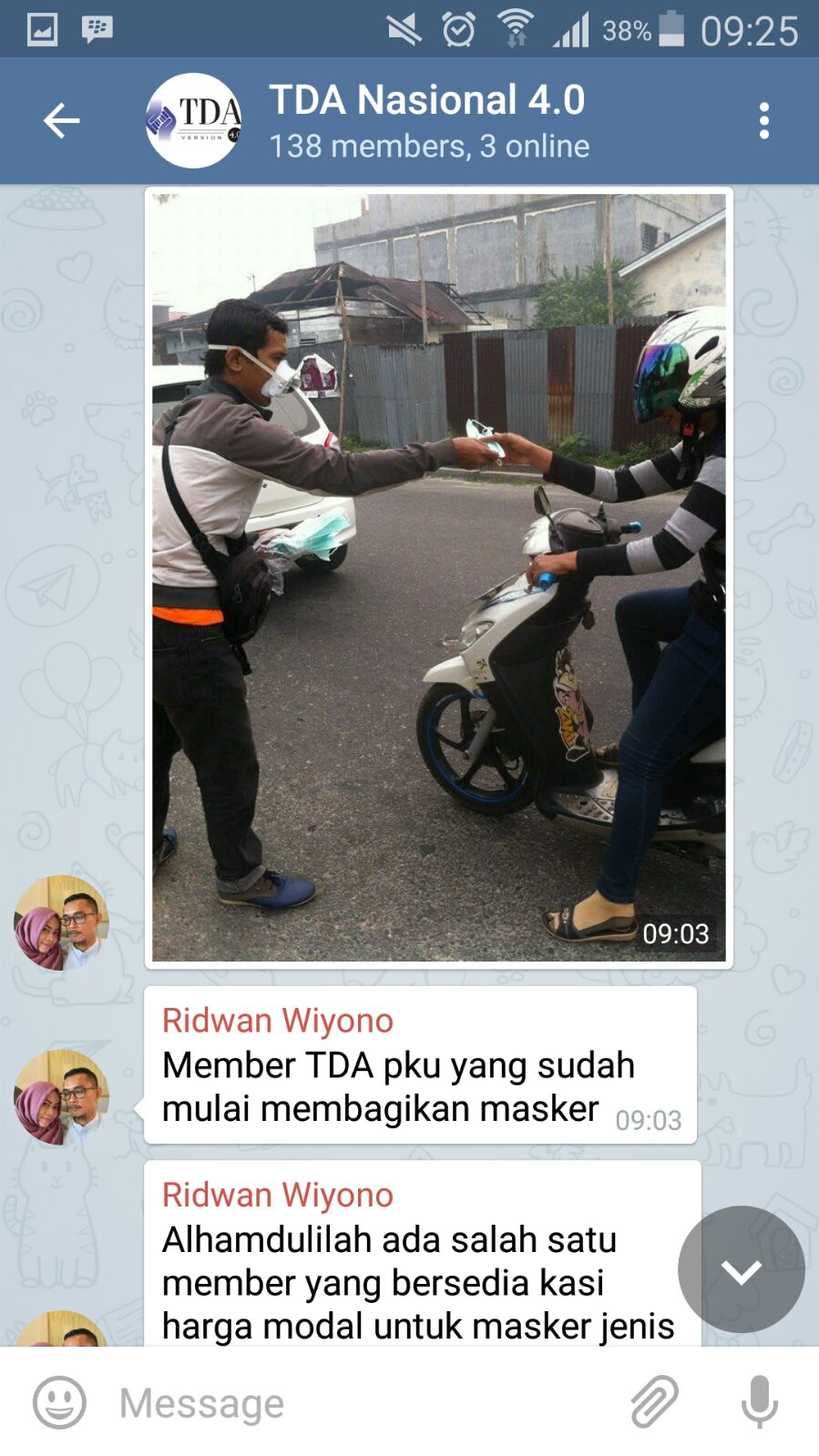 DONASI MASKER PKU