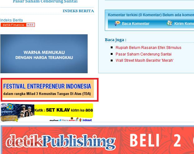 Milad TDA di Detik.com dan Kompas.com