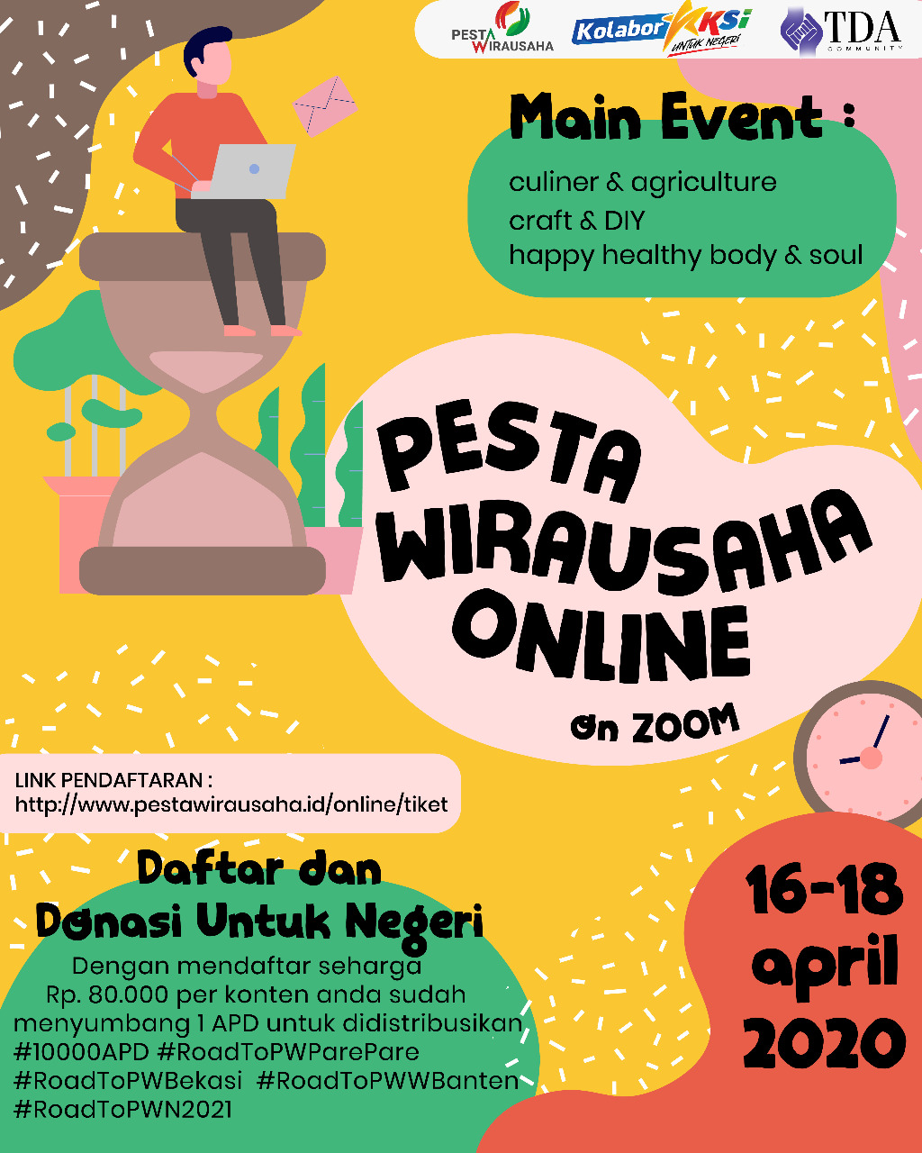 Pesta Wirausaha Online Pertama di Indonesia