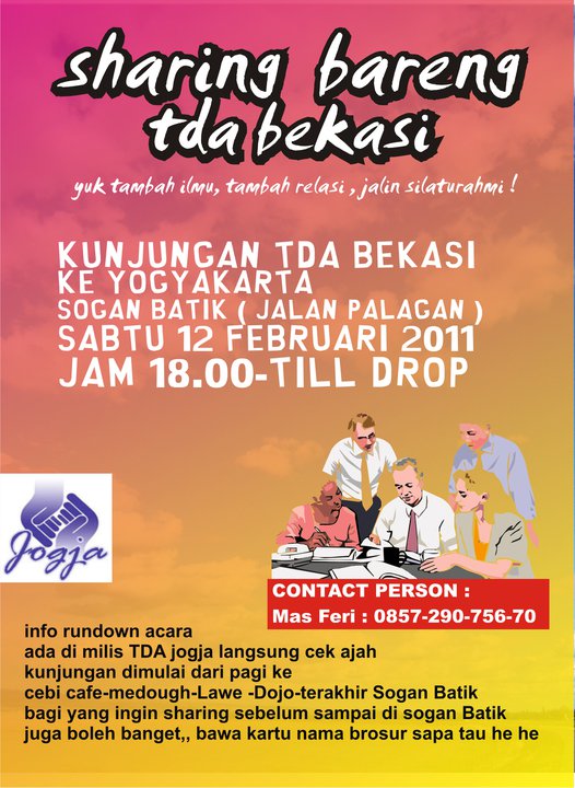 Wisata Bisnis TDA Bekasi ke TDA Jogja