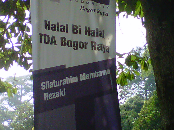 Silaturahmi sambil hirup O2 : Hal Bil Hal TDA Bogor 2012